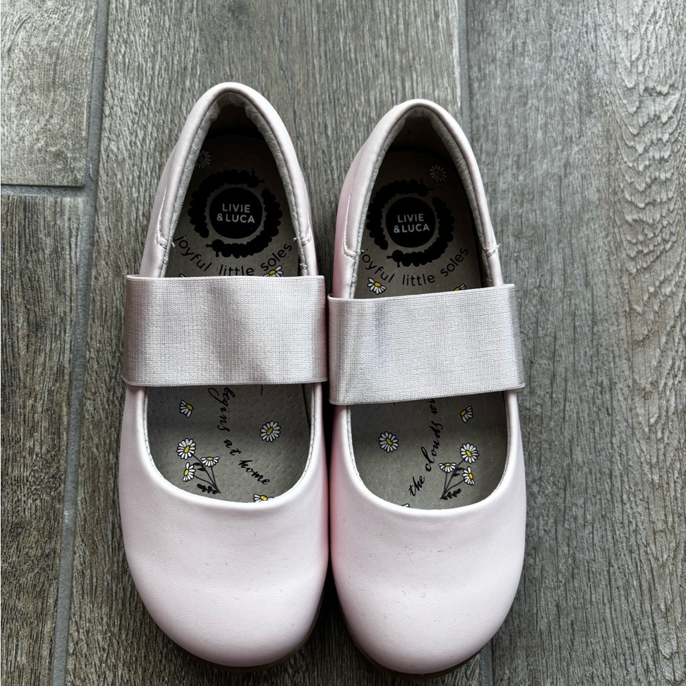 *NIB* Livie & Luca Light Ballet Pink Dress Shoes for Kids Size 11 Toddler